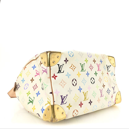 Louis Vuitton Monogram Multicolor Speedy 30 White 3 of 10