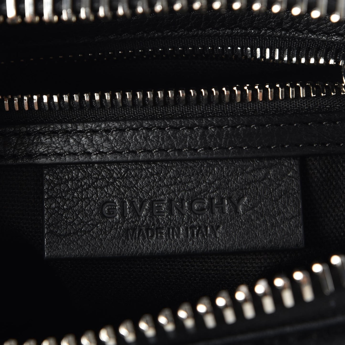 Sugar Goatskin Mini Antigona Black