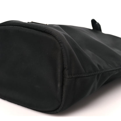 Prada Re-Nylon Vela Drawstring Wristlet Pouch Black 10 of 10