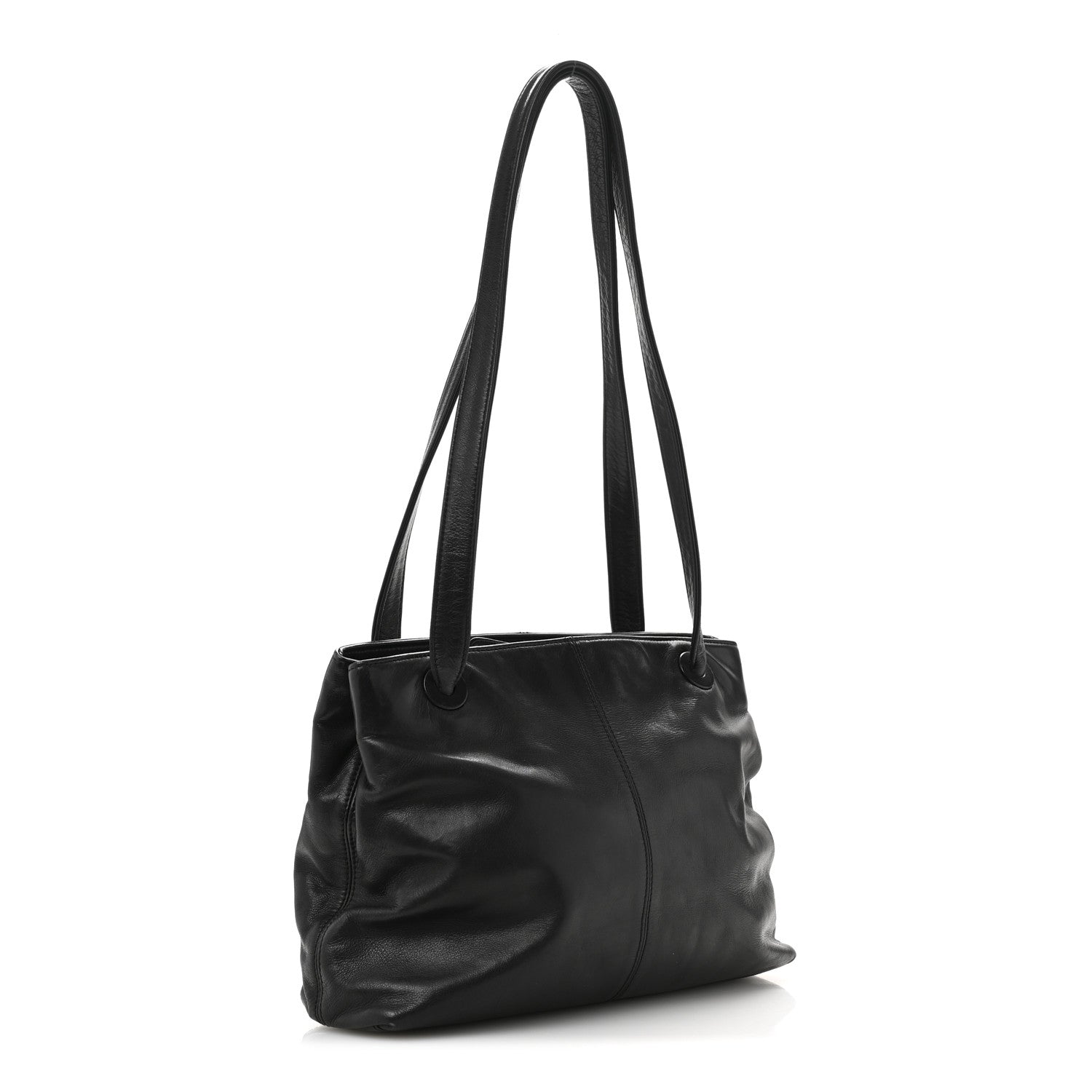 Chanel Lambskin CC Shoulder Bag Black 3 of 13