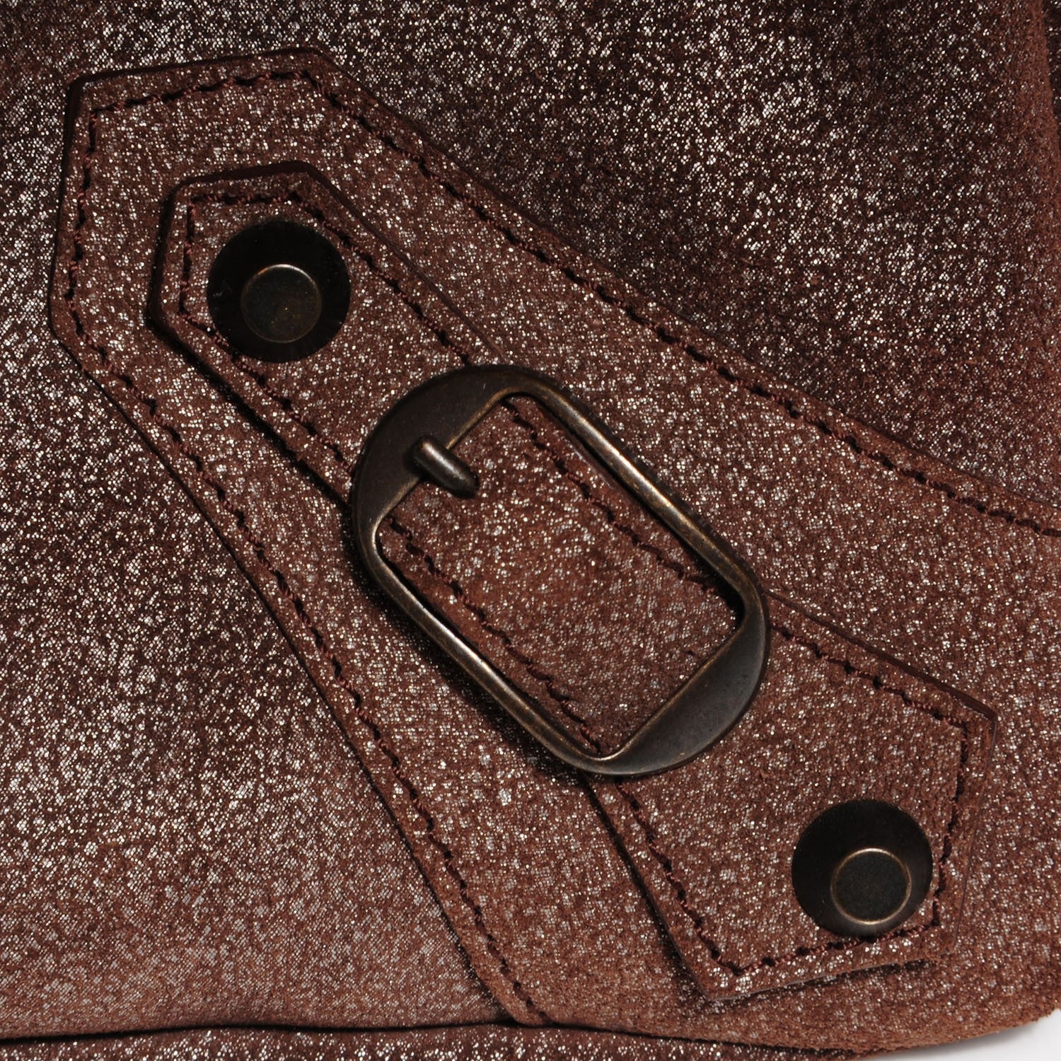 Balenciaga Metallic Craquele Calfskin Classic Hardware First Bronze 10 of 13