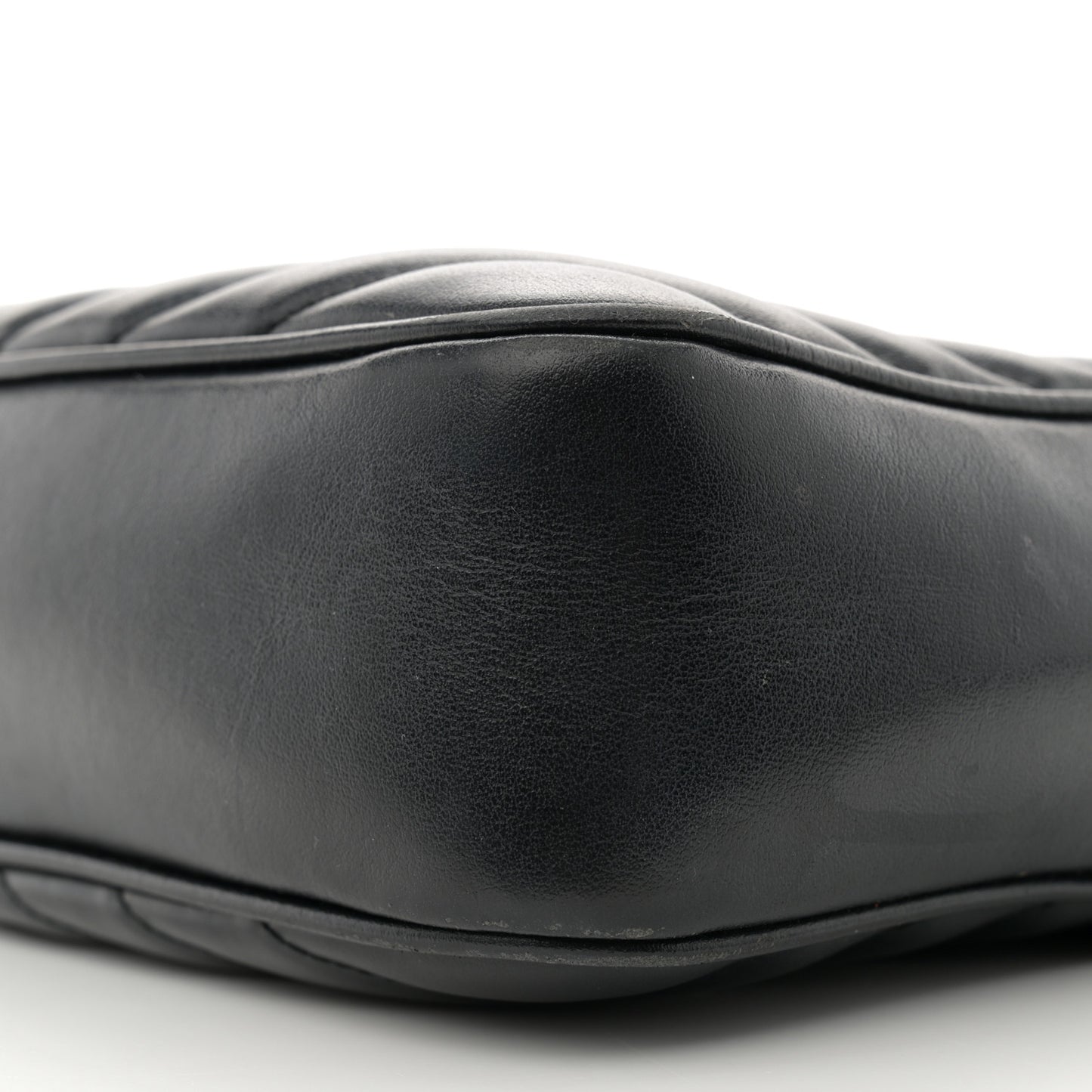Calfskin Matelasse Monogram Lou Camera Bag Black