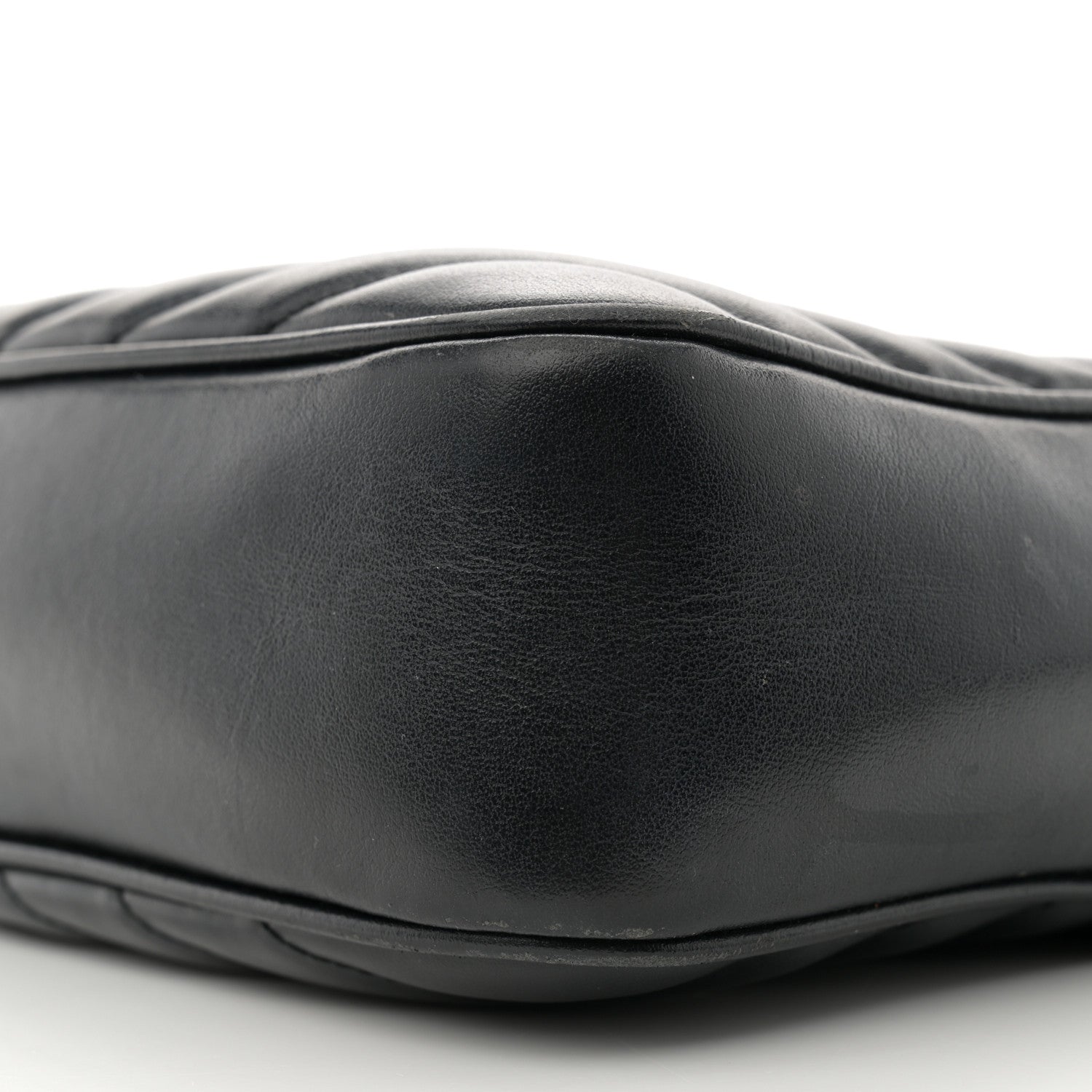Saint Laurent Calfskin Matelasse Monogram Lou Camera Bag Black 10 of 15