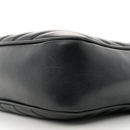 Saint Laurent Calfskin Matelasse Monogram Lou Camera Bag Black 10 of 15