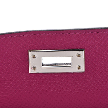 Hermes Epsom Mini Kelly Sellier 20 Rose Pourpre 18 of 23