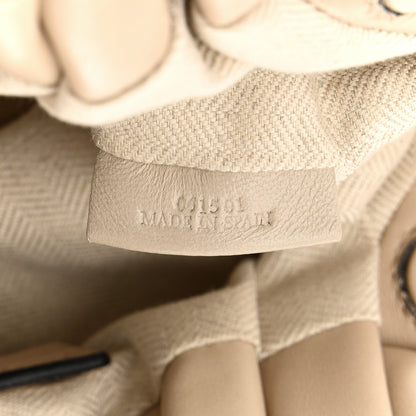 Loewe Gathered Lambskin Small Bounce Bag Beige 7 of 11