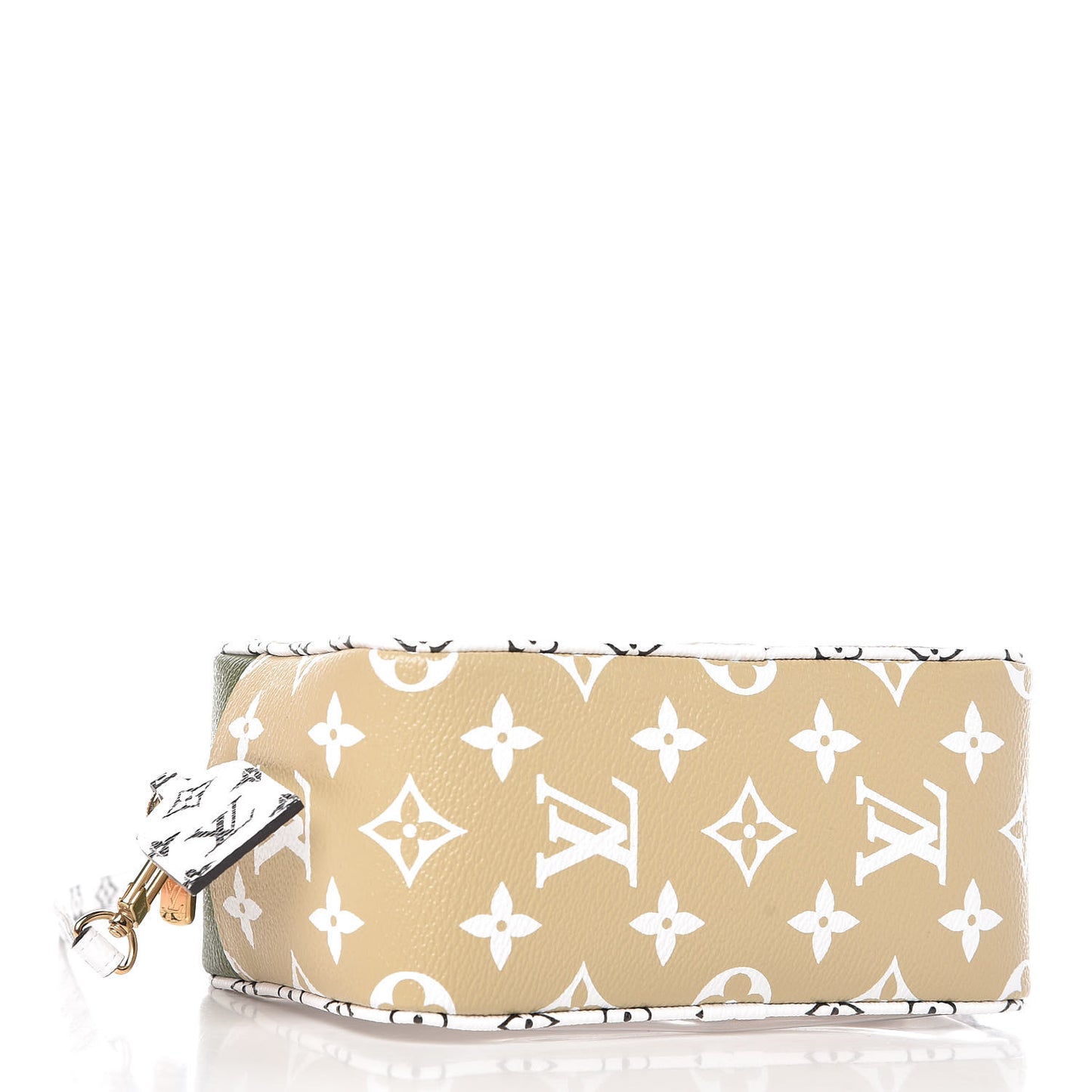 Monogram Giant Beach Pouch Kaki
