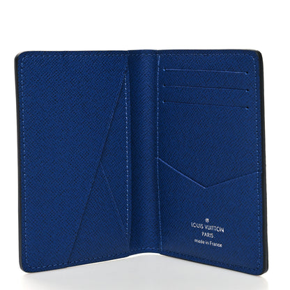 Louis Vuitton Taigarama Pocket Organizer NM Cobalt 5 of 7