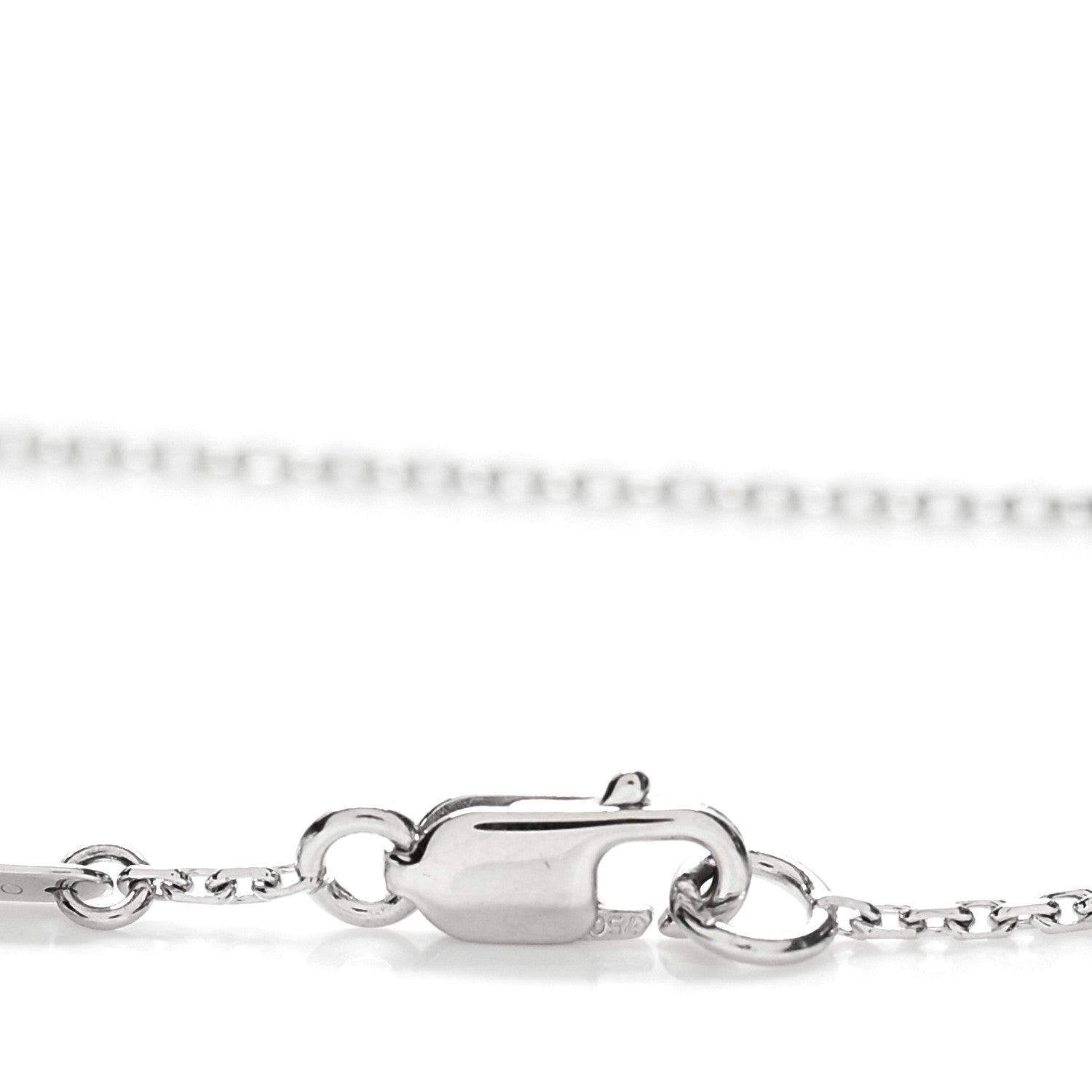 Van Cleef & Arpels 18K White Gold Turquoise Sweet Alhambra Butterfly Bracelet 4 of 5