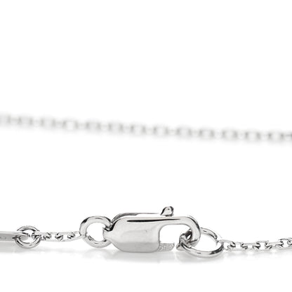 Van Cleef & Arpels 18K White Gold Turquoise Sweet Alhambra Butterfly Bracelet 4 of 5