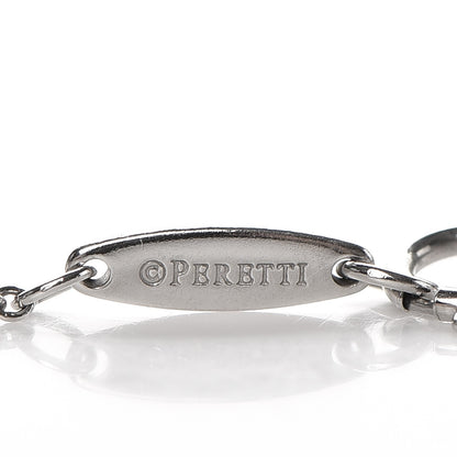 Tiffany Platinum Diamond .15ctw Elsa Peretti Diamonds by the Yard Station Bracelet 3 of 4