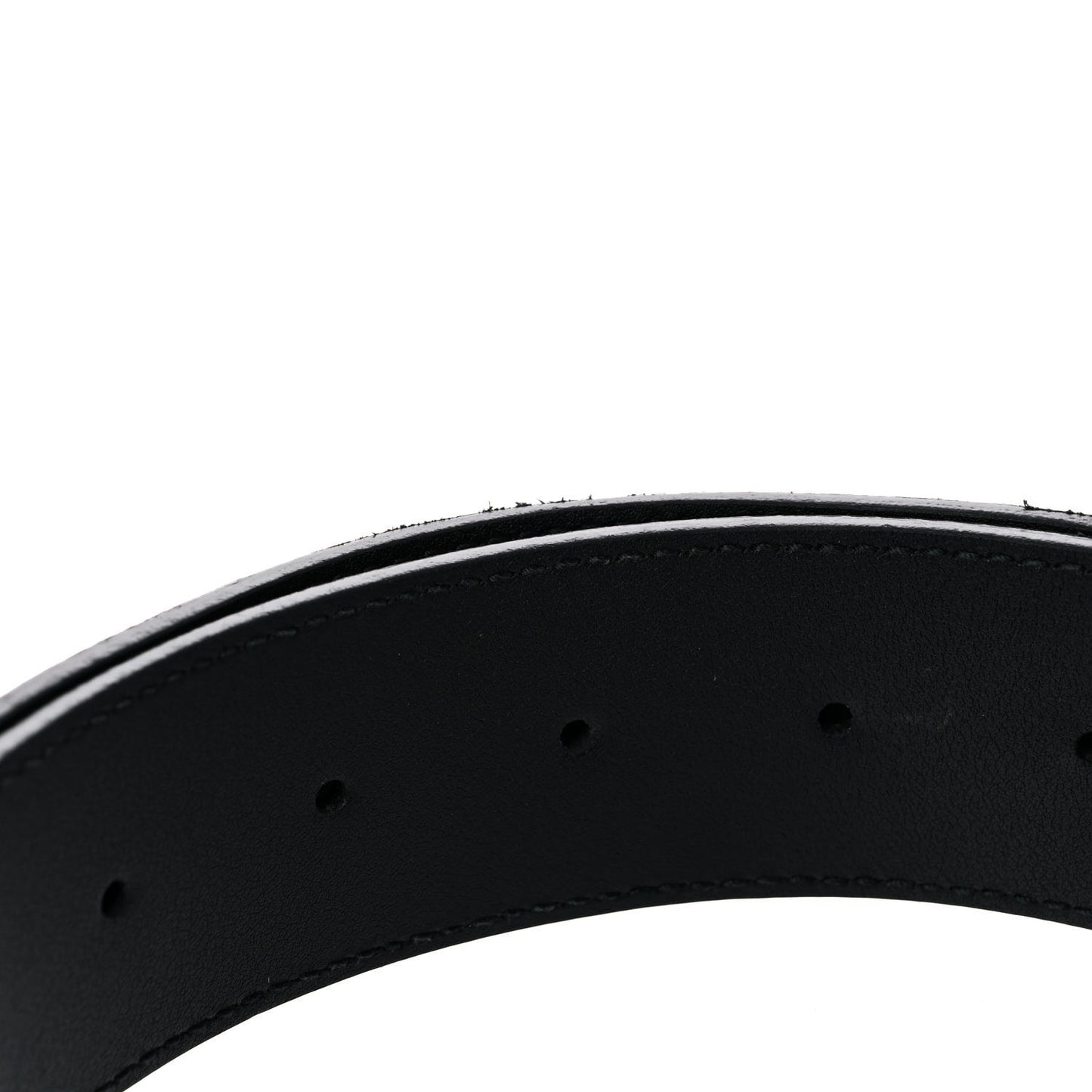 Textured Calfskin Double G 40mm Belt 90 36 Black