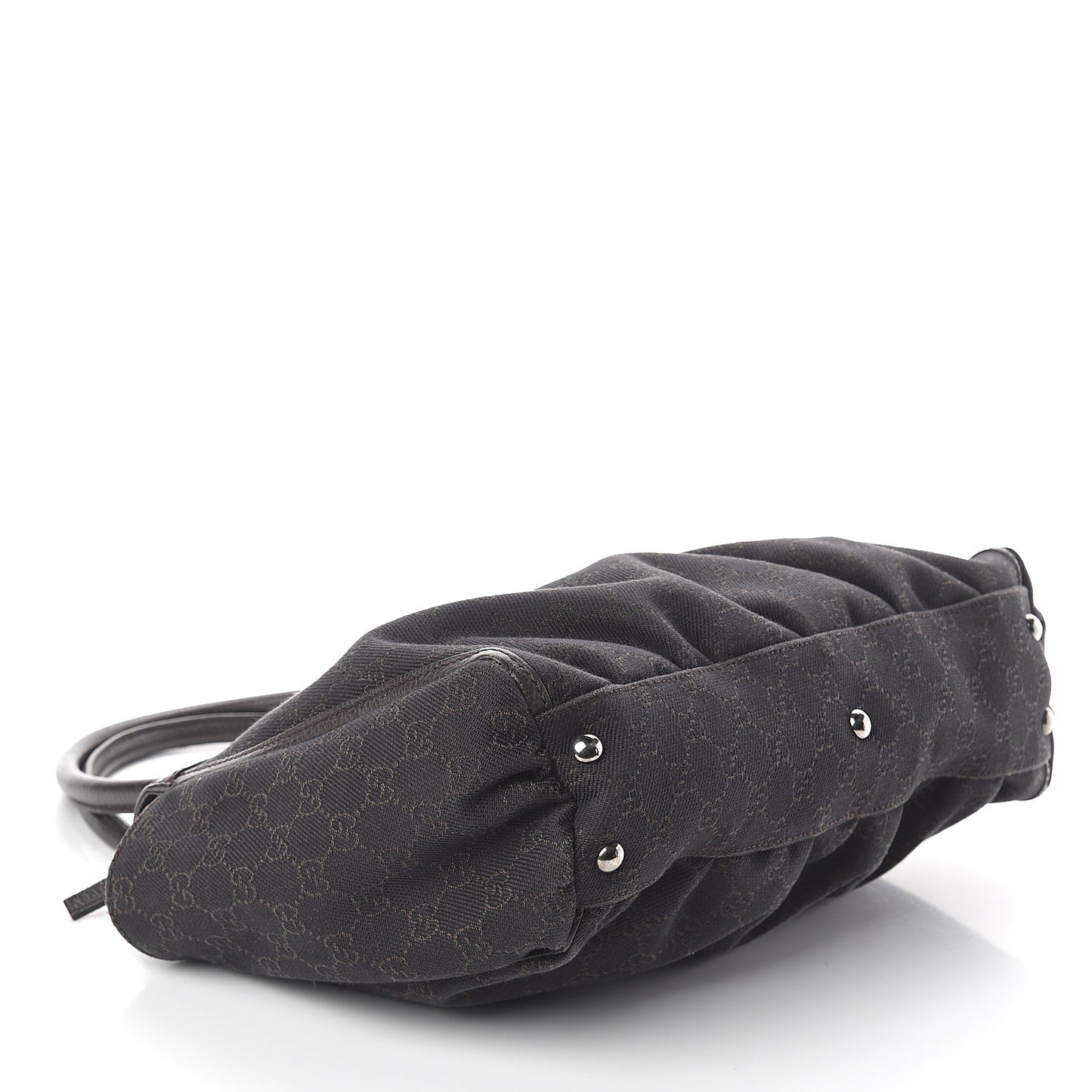 Monogram D Ring Tote Dark Brown