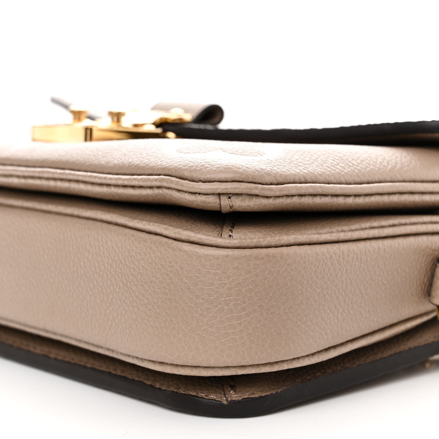 Louis Vuitton Empreinte Monogram Giant Pochette Metis East West Tourterelle Creme 9 of 9