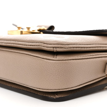 Louis Vuitton Empreinte Monogram Giant Pochette Metis East West Tourterelle Creme 9 of 9