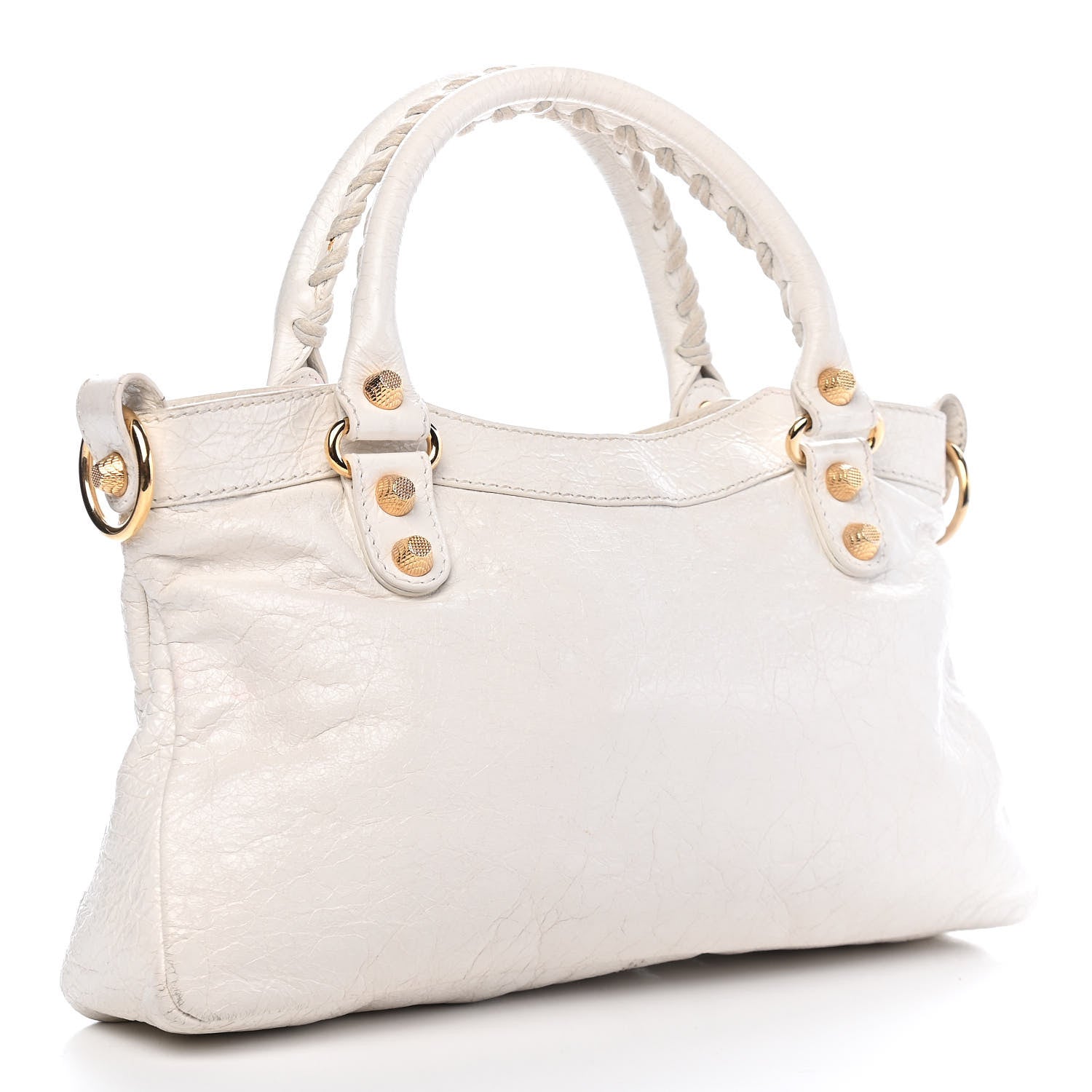 Balenciaga Agneau Giant 12 Gold Hardware First Ivory 3 of 9