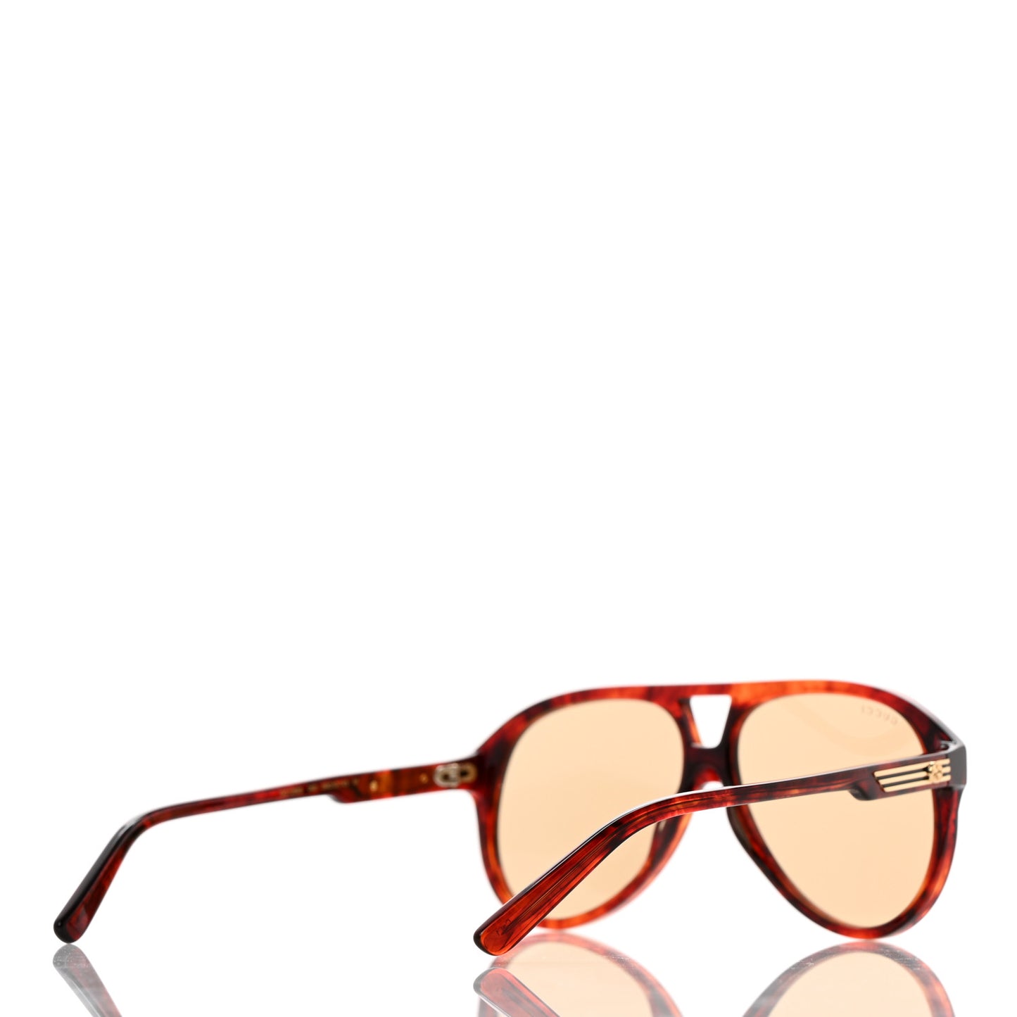 Acetate Aviator Sunglasses GG01286S Brown