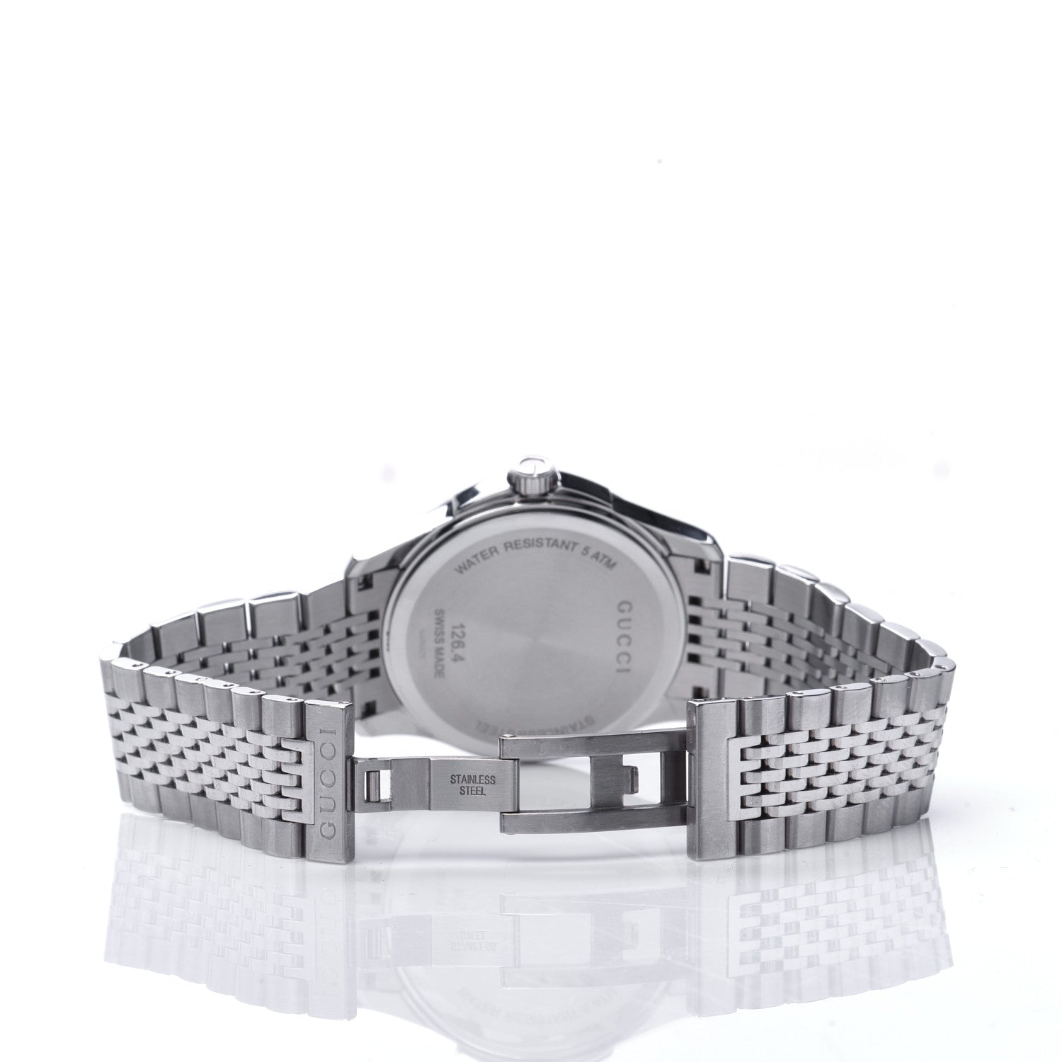 Gucci Stainless Steel 38mm G-Timeless Quartz Watch Pink 5 of 6