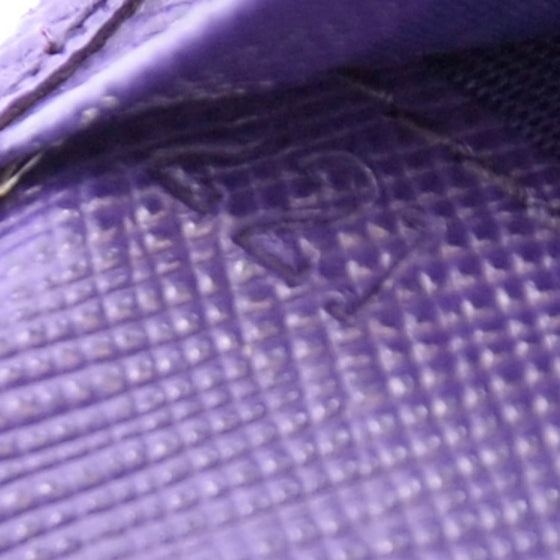 Saffiano Compact Wallet Viola
