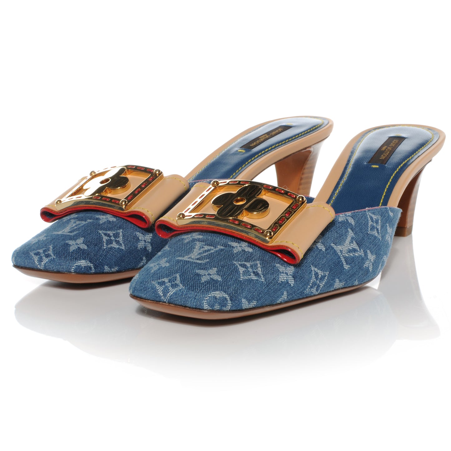 Denim Ginger Mules 41