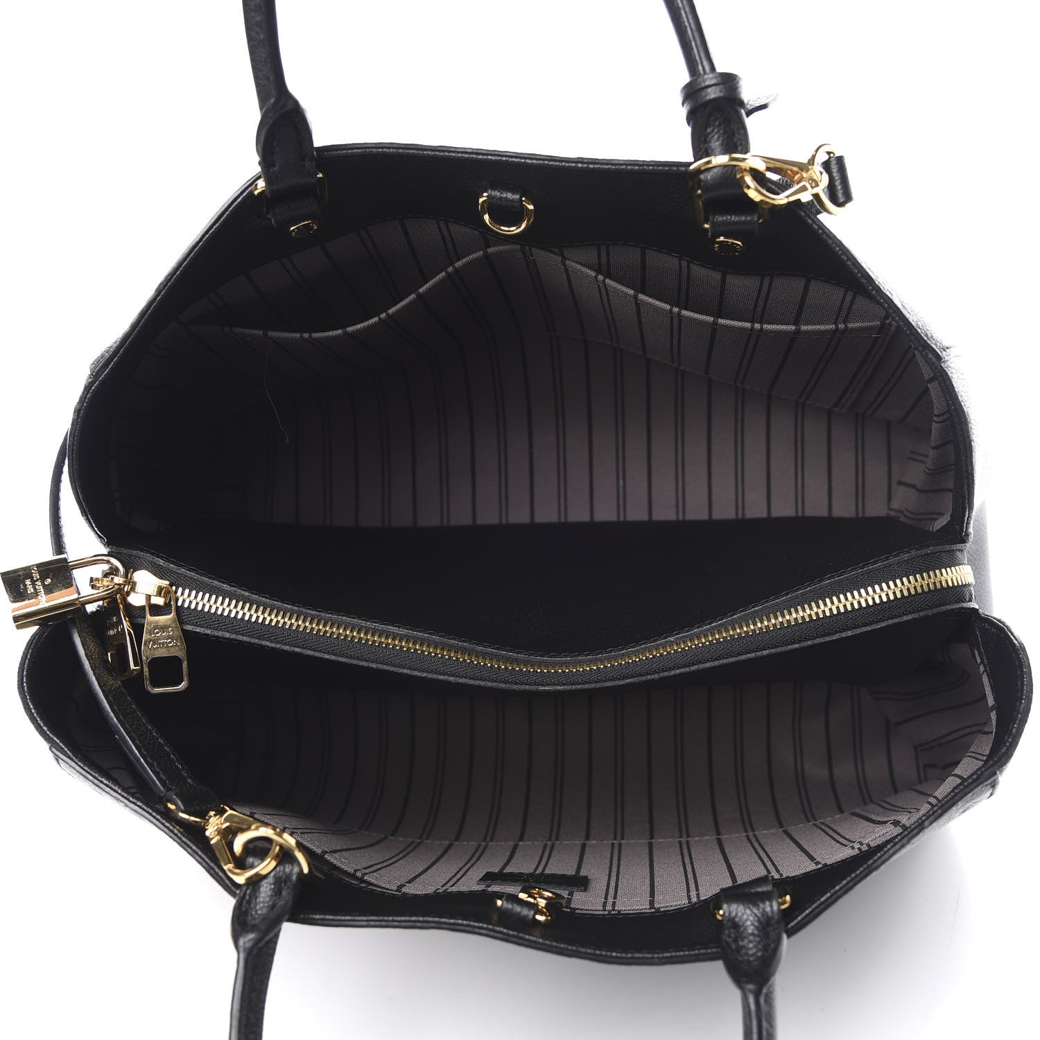 Louis Vuitton Empreinte Montaigne GM Black 6 of 10