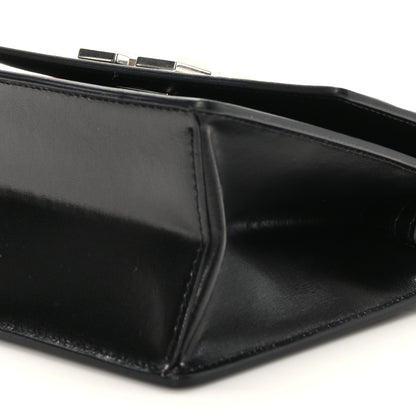 Off-White Calfskin Cash Jitney 1.4 Shoulder Bag Black 9 of 10