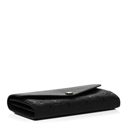 Louis Vuitton Empreinte Sarah Wallet NM Black 4 of 6
