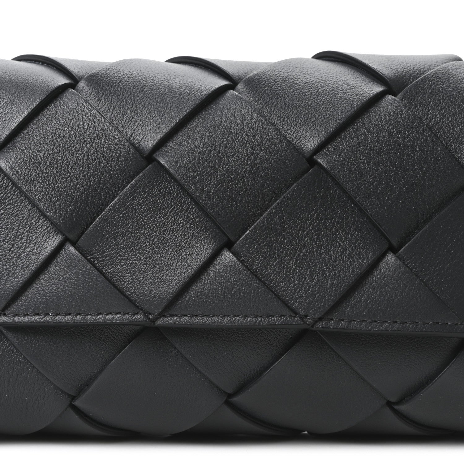 Bottega Veneta Calfskin Intreccio Diago Belt Bag Ardoise 7 of 9
