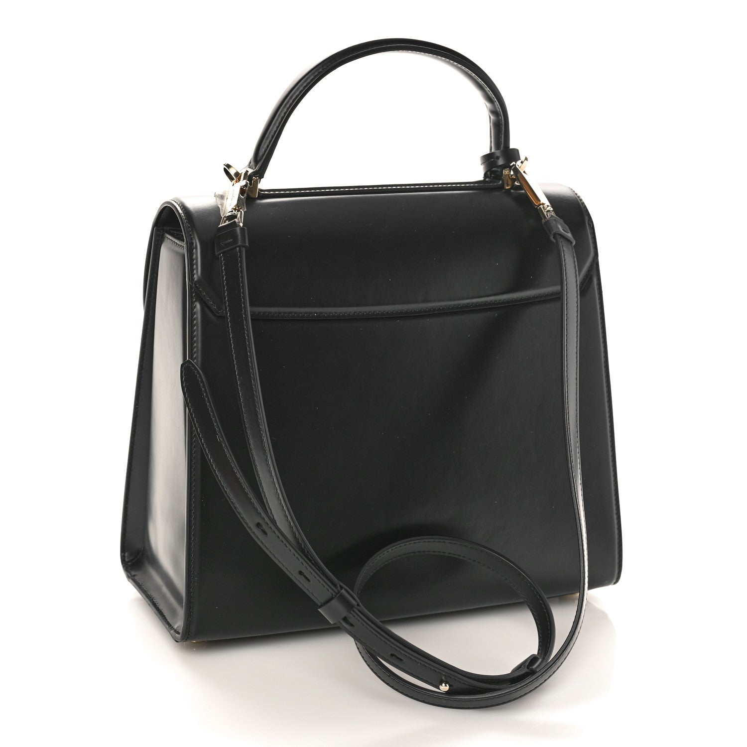 Salvatore Ferragamo Smooth Calfskin Medium Boxyz Black 2 of 8