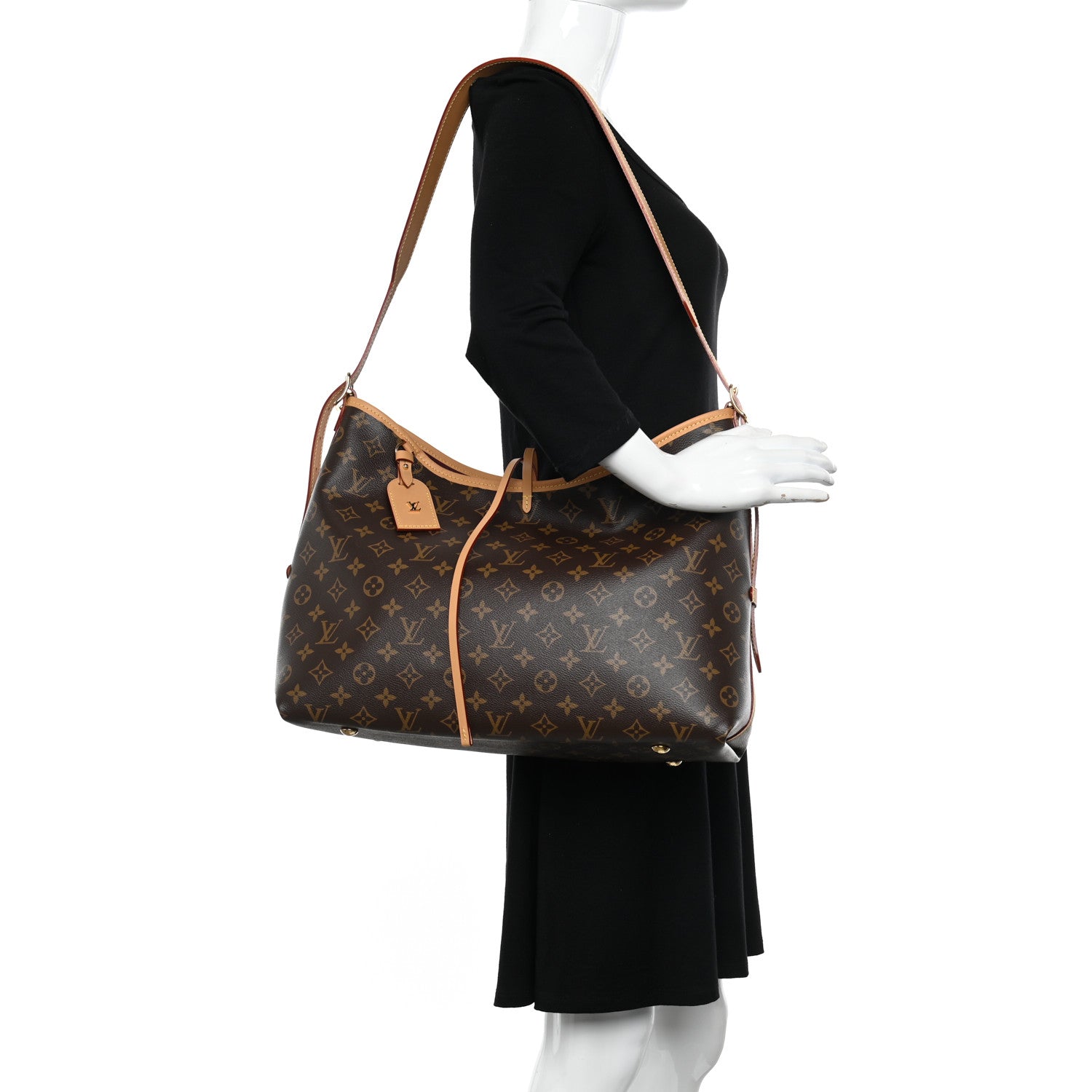 Louis Vuitton Monogram CarryAll MM 2 of 8