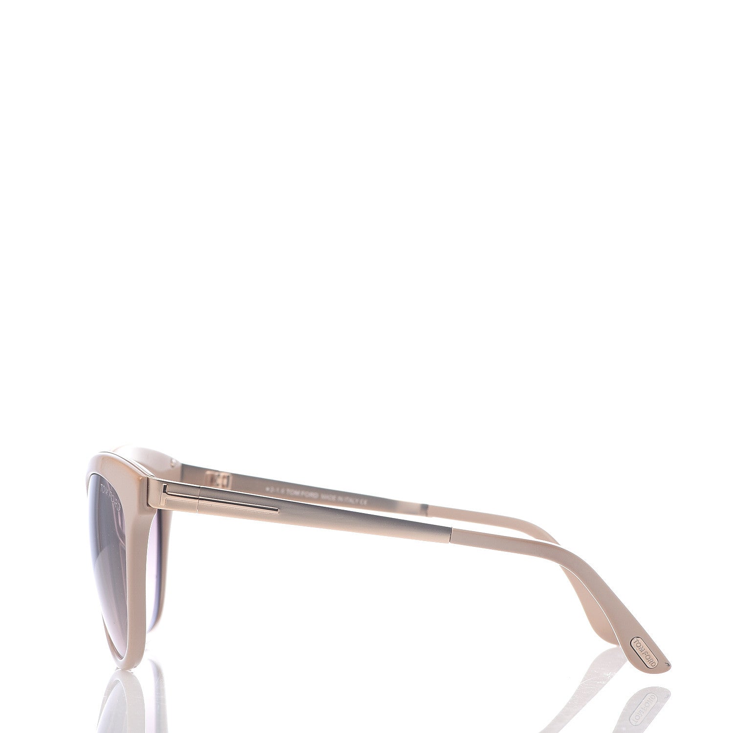 Tom Ford Emma Cat Eye Sunglasses TF461 Beige 3 of 7