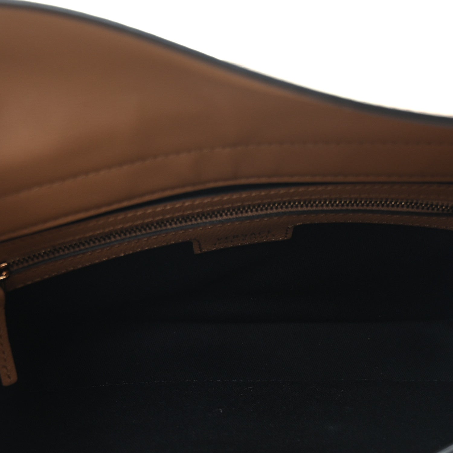 Versace Calfskin La Medusa Medium Hobo Crossbody Brown 5 of 9