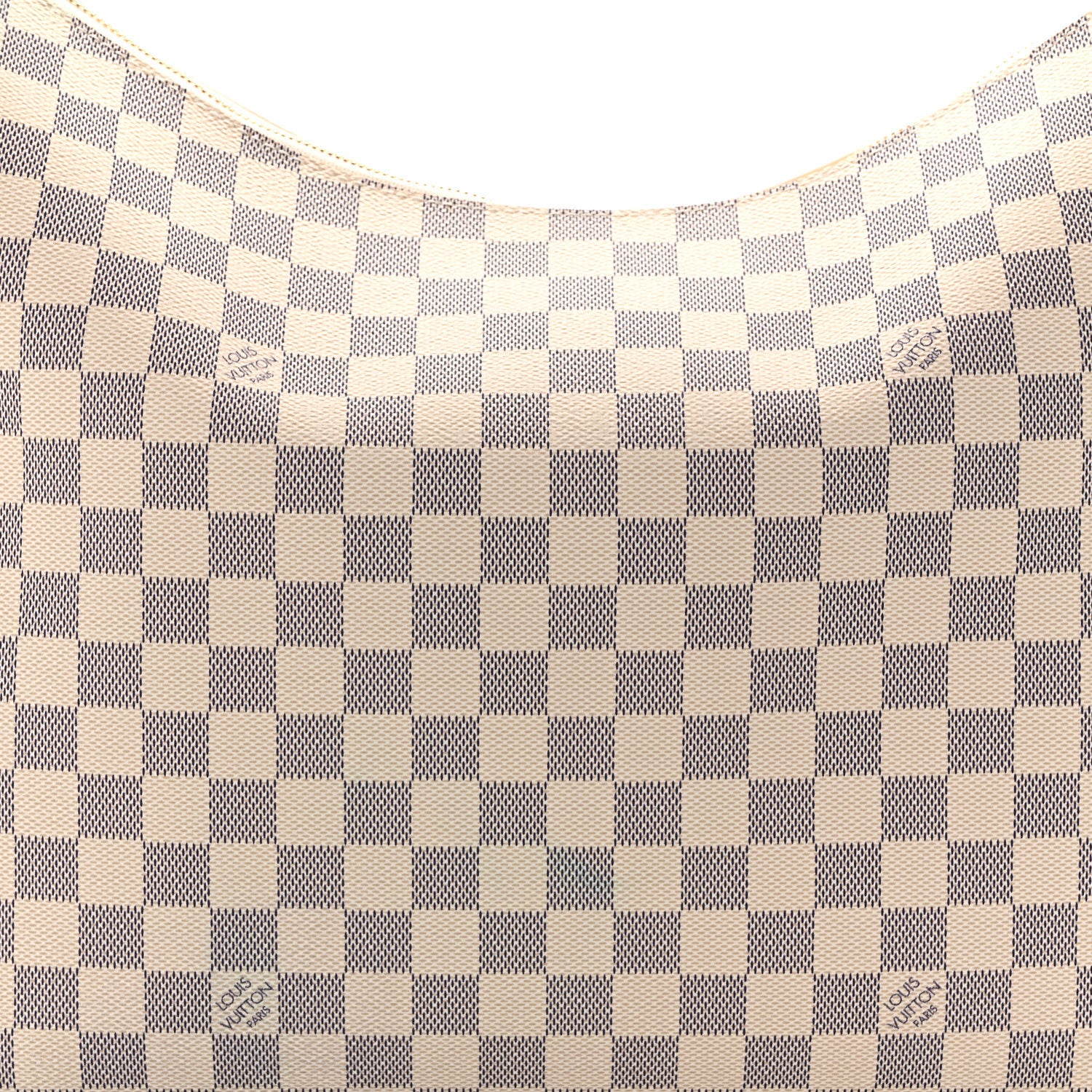 Louis Vuitton Damier Azur Slouchy MM 7 of 9
