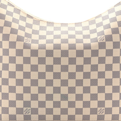 Louis Vuitton Damier Azur Slouchy MM 7 of 9