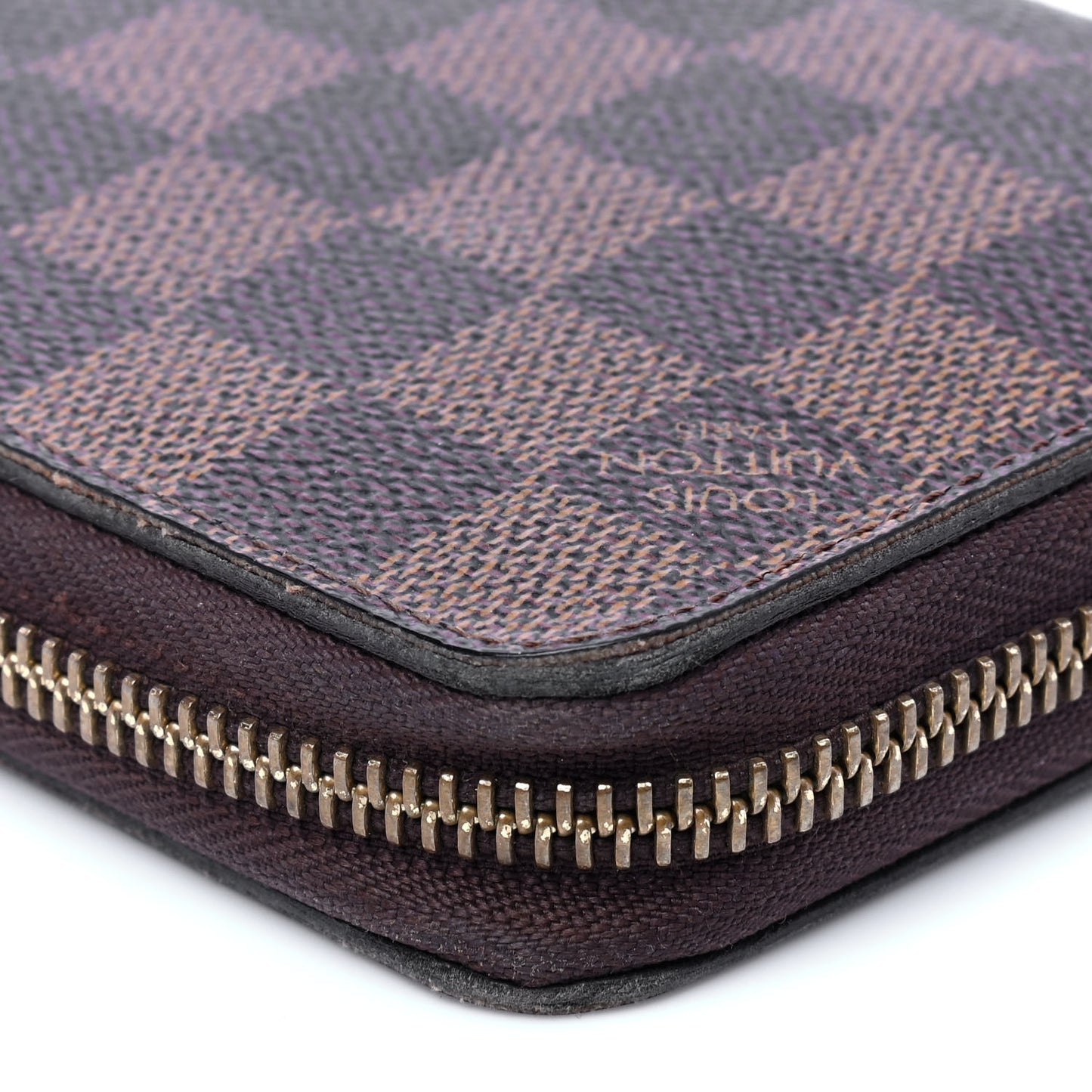 Damier Ebene Zippy Wallet