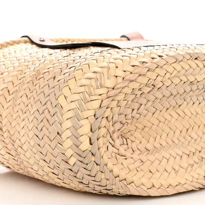 Loewe Raffia Basket Tote Bag Natural Tan 8 of 9