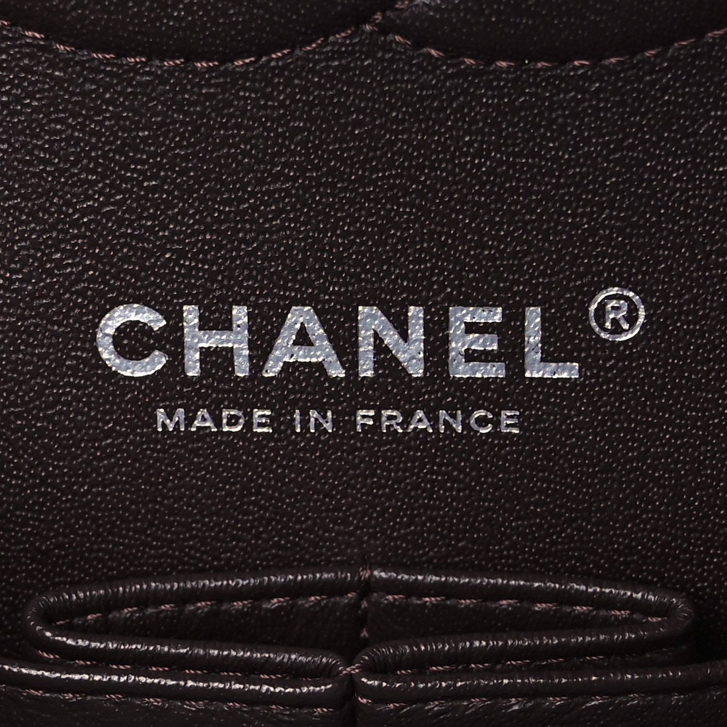 Chanel Caviar Chevron Quilted Medium Double Flap Black 6 of 10