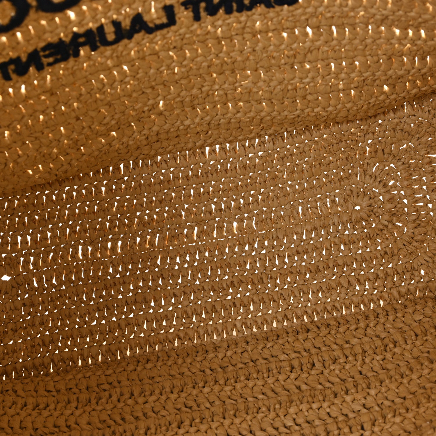Saint Laurent Raffia Rive Gauche Tote Natural 5 of 11