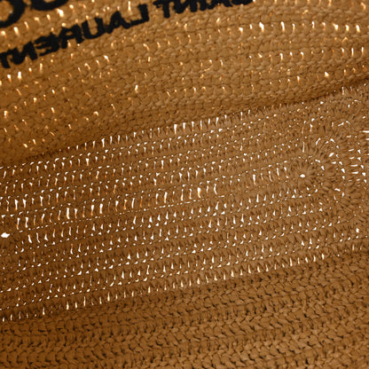 Saint Laurent Raffia Rive Gauche Tote Natural 5 of 11