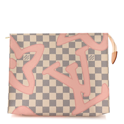 Louis Vuitton Damier Azur Tahitienne Toiletry Pouch 26 1 of 6