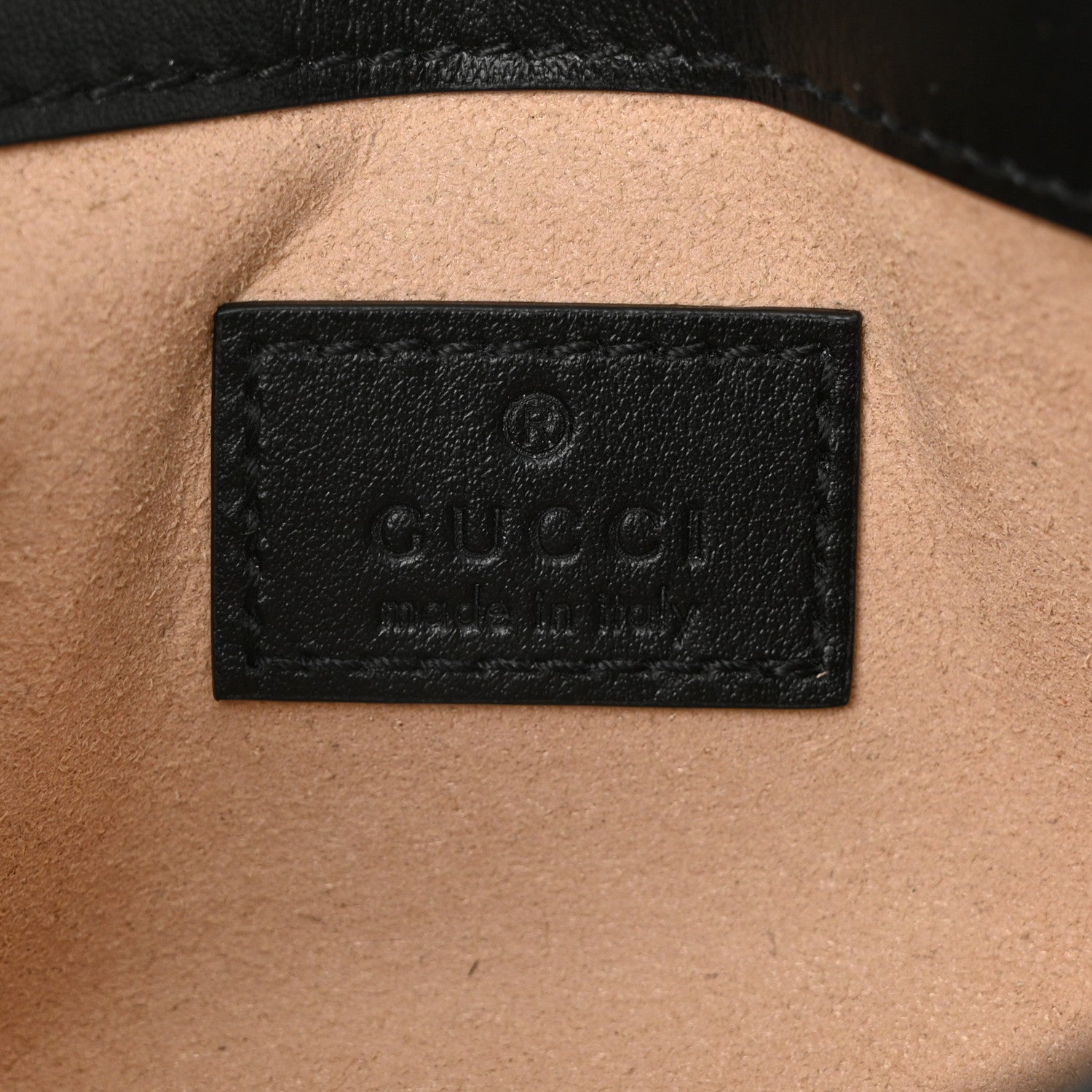 Gucci Calfskin Matelasse Monochrome GG Marmont Chain Belt Bag Black 6 of 10