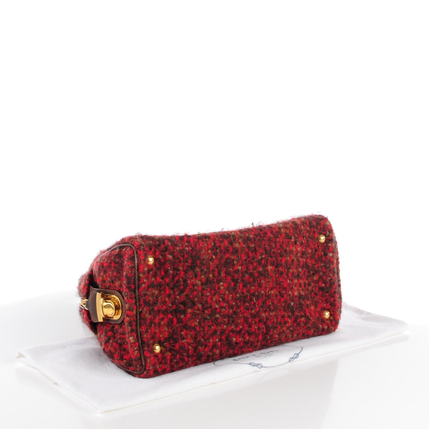 Wool Boucle Vitello Vintage Bowler
