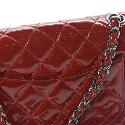 Chanel Patent Calfskin Quilted Mini Rectangular Flap Red 11 of 12