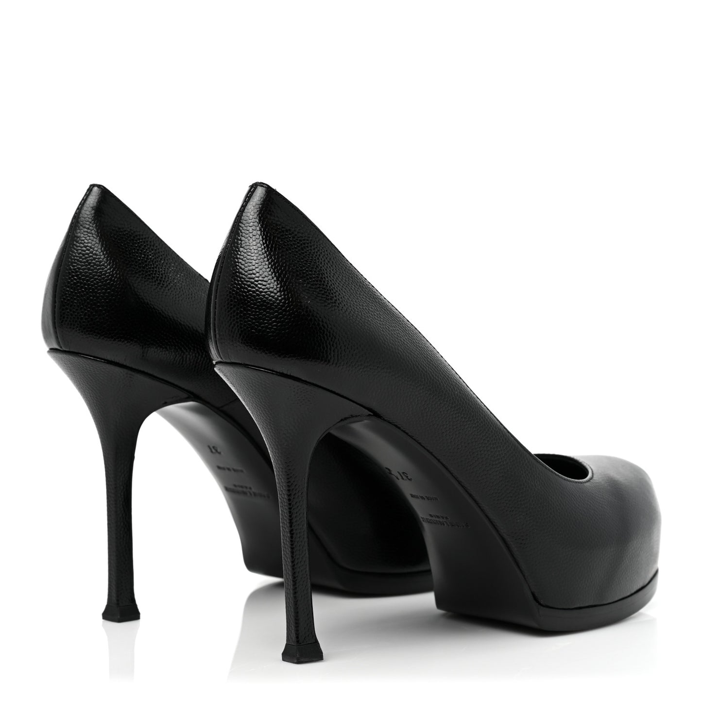 Vernigolf Tribute Two 80 Platform Pumps 37 Black