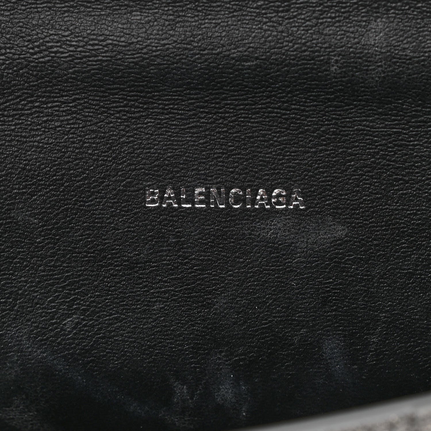 Balenciaga Glitter Fabric Hourglass Top Handle Bag XS Grey 6 of 10