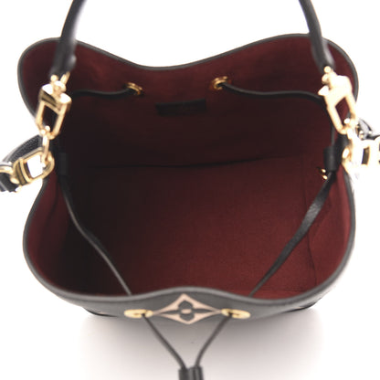Louis Vuitton Empreinte Monogram Giant Neonoe MM Black Beige 5 of 8