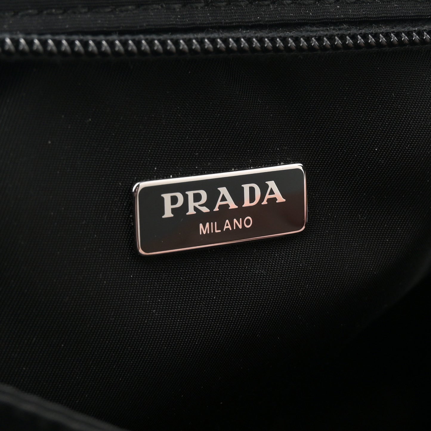 Re-Nylon Saffiano Pet Bag Black