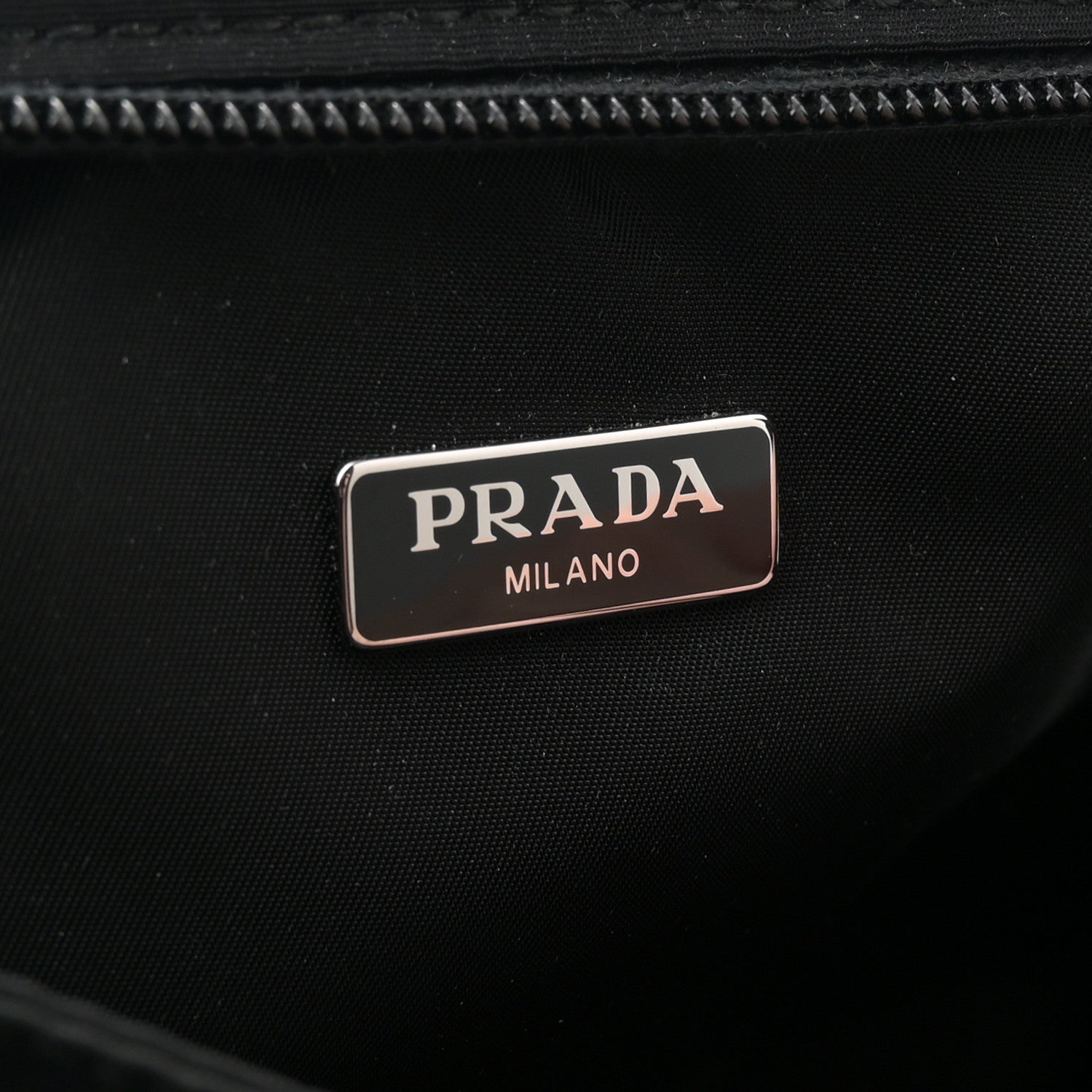 Prada Re-Nylon Saffiano Pet Bag Black 7 of 10