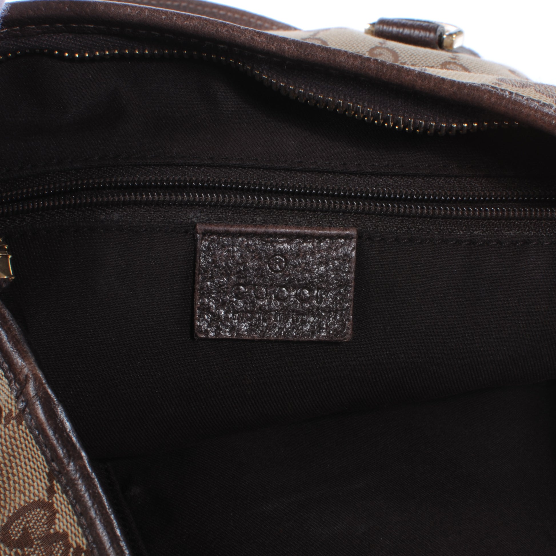 Gucci Monogram Abbey Messenger Bag Dark Brown 5 of 10
