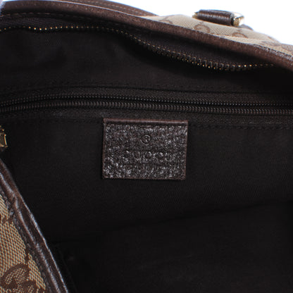 Gucci Monogram Abbey Messenger Bag Dark Brown 5 of 10